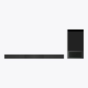 Polk MagniFi  Max SR Home Theater Surround Sound Bar HDMI, Optical Cables, Wireless Subwoofer & Two Speakers