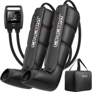 CINCOM Cordless Leg Recovery System with Dynamic Compression Massage Technology