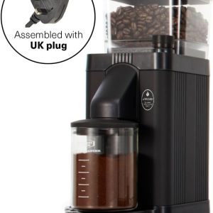 Moccamaster 49541 KM5 Burr Coffee Grinder, Steel, Matt Black