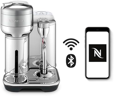 Nespresso Vertuo Creatista Automatic Pod Coffee Machine with Milk Frother Wand for Cappuccino - Image 2