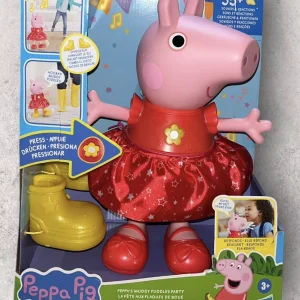 Peppa Pig Peppa’s Muddy Puddles Party Singing and Dancing Doll