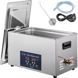 Ultrasonic Washing Machine Jewelry Cleaning Machine w/ Digital Timer Heater
