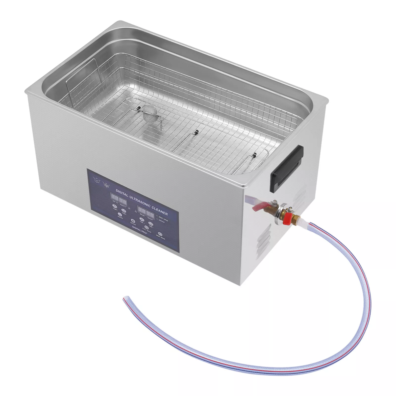 Ultrasonic Washing Machine Jewelry Cleaning Machine w/ Digital Timer Heater - Image 11