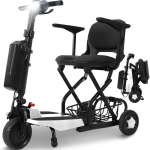 Super Light Flight Portable Folding Mobility Scooter for Adults, 36 lbs