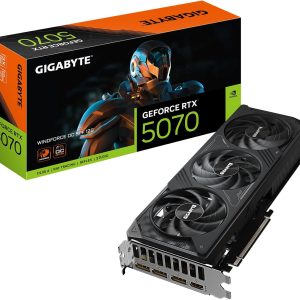GIGABYTE GeForce RTX 5070 WINDFORCE OC SFF 12G Graphics Card, 12GB 192-bit GDDR7